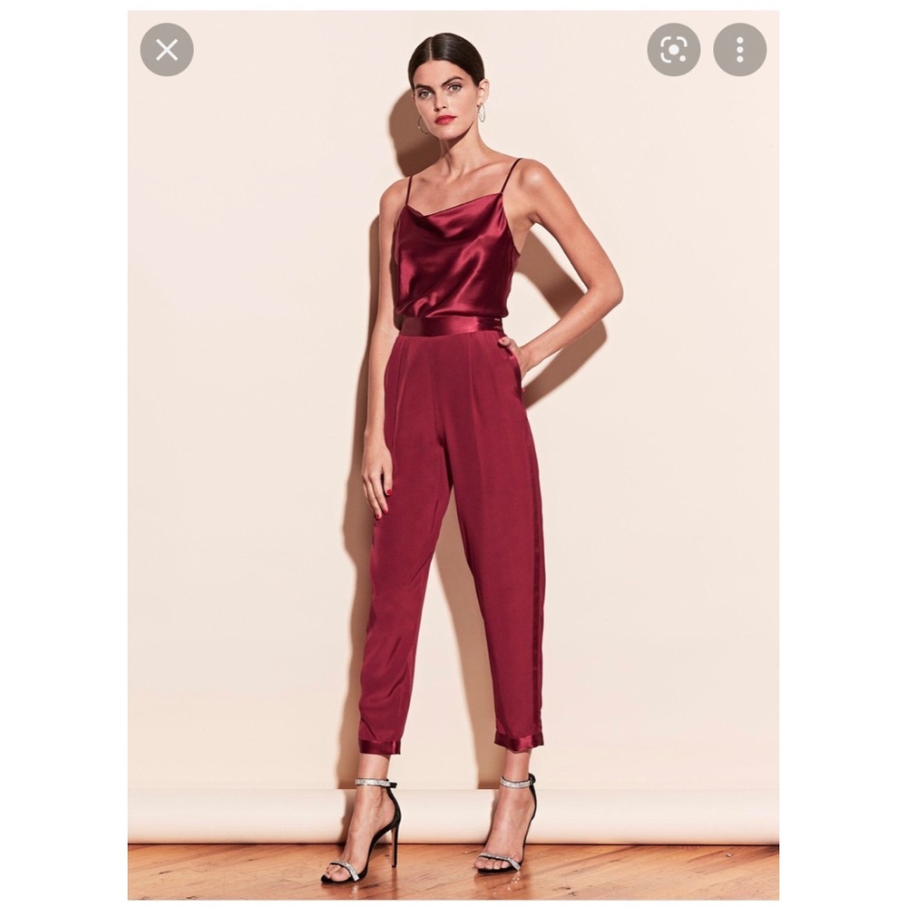 Fleur Du Mal Silk Tuxedo Pants